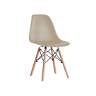 CADEIRA C/BASE DE MADEIRA EIFFEL NUDE REF-DL1087