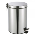 LIXEIRA PEDAL INOX 12 LTRS REF-CK651