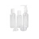 KIT VIAGEM 4 FRASCOS E FUNIL 50 ML REF-CB1416