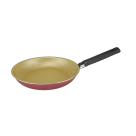 FRIGIDEIRA FRANCESA N°18 ANTIADERENTE CREME/CEREJA REF-299