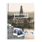 CADERNO JOURNEY 1X1 80F REF-948534