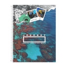 CADERNO UNIVERSITARIO JOURNEY 10X1 160 FOLHAS REF-948541