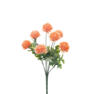BQ MINI FLORES COMPLEMENTOS X7 LARANJA REF-35697-015