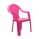 CADEIRA POLTRONA ROSA INFANTIL REF-22606