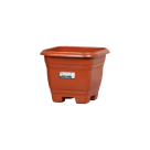 VASO QUADRADO N 22 MARROM REF-126452