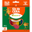 GIZ DE CERA 12 CORES COD.4504 -LEONORA