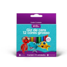 GIZ DE CERA 12CORES GROSSO REF-1812027