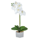 H.ORQUIDEA PHALAENOPSIS CETIM C/VASO 32CM REF-40789002