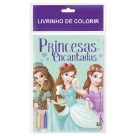 LIVRINHO DE COLORIR- PRINCESAS ENCANTADAS REF-1156233