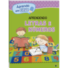 APRENDA EM CASA APRENDENDO LETRAS E NUMEROS REF-1092820