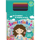KIT DE PINTURA DO PEQUENO ARTISTA- SEREIAZINHAS REF-1161431