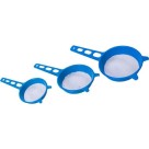 KIT DE PENEIRA C/3 PÇS P M G RF-16 ALVES PLASTICO