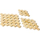 KIT ESTEIRA 3 PÇS RF 117 ALVES PLASTICO