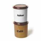 CONJ MANTIMENTO 2 PÇS  1300ML CAFE ACUCAR REF-178