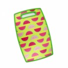TABUA DE COZINHA MADEIRA COM REVESTIMENTO PLASTICO OVAL REF-0011