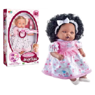 BONECA COLLEZIONE ANGELINA NEGRA 62 FRASES REF-212