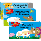 AMIGUINHOS EM QUEBRA-CABEÇAS REF-1123548/1123556/1123564/1123572