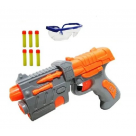 PISTOLA DE PLASTICO LANÇA DARDOS C/OCULOS REF-1052