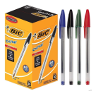 CANETA BIC CRISTAL GROSSA CAIXA C/50 PÇS