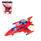 AVIAO A CORDA COM LUZ 20CM REF-MT1268