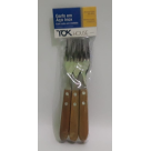 KIT GARFO DE ACO 20CM COM 6PCS REF-20069