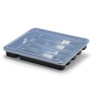 PORTA TALHER 6 DIV.EXTRA GRANDE C/TP REF,144