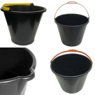 BALDE CONSTRUÇAO PRETO C/ CAVA