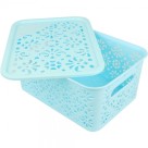 CESTA PLASTICA RET. C/TAMPA REF-CK2492