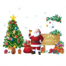 ADESIVO PAPAI NOEL NATAL MYPA
