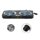 FOGAREIRO ELETRICO 2 BOCAS 220V REF-BK-FCE706220P