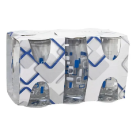 COPO DE VIDRO 390ML 6 PÇS REF-VD73