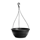 VASO REDONDO G PRETO COM ALÇA REF-127831