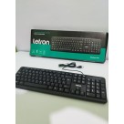 TECLADO USB PADRA DAY BY DAY PRETO 1801 R8 REF-74327