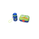 KIT LANCHE  DINO GARRAFA PLASTICA 500ML + MARMITA 700ML REF- 97831