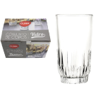 CONJUNTO 6 COPOS VIDRO 330ML 13,5X7CM REF-CK3031