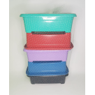 KIT 5 PECAS FLOREIRA 1,7L (2 PRETA 3 COLOR) REF-000015