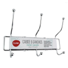 CABIDE PAREDE TRIPLO METAL 22,5cm x 7cm x 13cm REF- CK4064