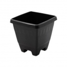 VASO QUADRADO MEDIO PRETO 6,3L REF-19