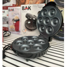 MÁQUINA PARA FAZER WAFFLE FORMA COR PRETO COD-BK-WAF800-220