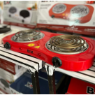 FOGAREIRO ELETRICO 2 BOCAS 220V REF-BK-FCE706220P