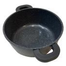 Panela Caçarola De Aluminio E Rev. Cerâmico 1,1 Litros 16cm