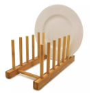 Cozinha Organizada Suporte Material Bambu Para Pratos CoposCozinha Organizada Suporte Material Bambu Para Pratos Copos