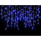 CASCATA 100 LED FIO PVC C/8 FUNC 220V AZUL REF-66074004