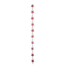 ENFEITE NATAL CORDAO ESTRELA VERMELHO 2M REF-66661001