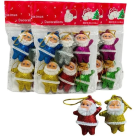 ENFEITE NATAL PAPAI NOEL C/ GLITTER C/09 UND REF-74476002