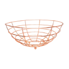 CESTA ARAMADA REDONDA 26CM ROSE REF-WX6557 REF-603