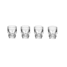 CONJ COPO VIDRO SHOT 50ML 4 PÇS TRANSP CAVEIRA REF-WX8026 REF-4197