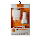 KIT CARREGADOR 3 EM 1 HMASTON V8 REF-Y012
