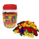 BRINCANDO C/LETRAS C/173 PÇS REF-28021 REF-2802