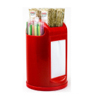 PORTA GUARDANAPO 3X1-VERMELHO REF-8
